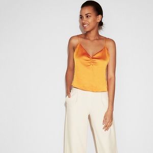 Express mustard yellow tank